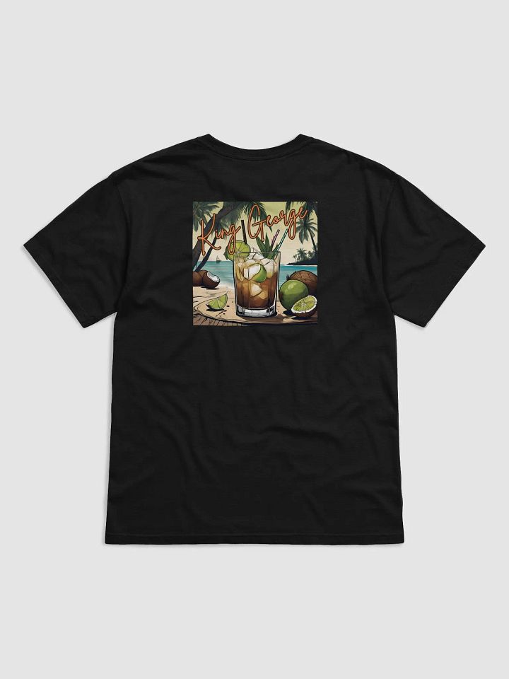 All Things Tonga King George Dark Tshirt product image (1)