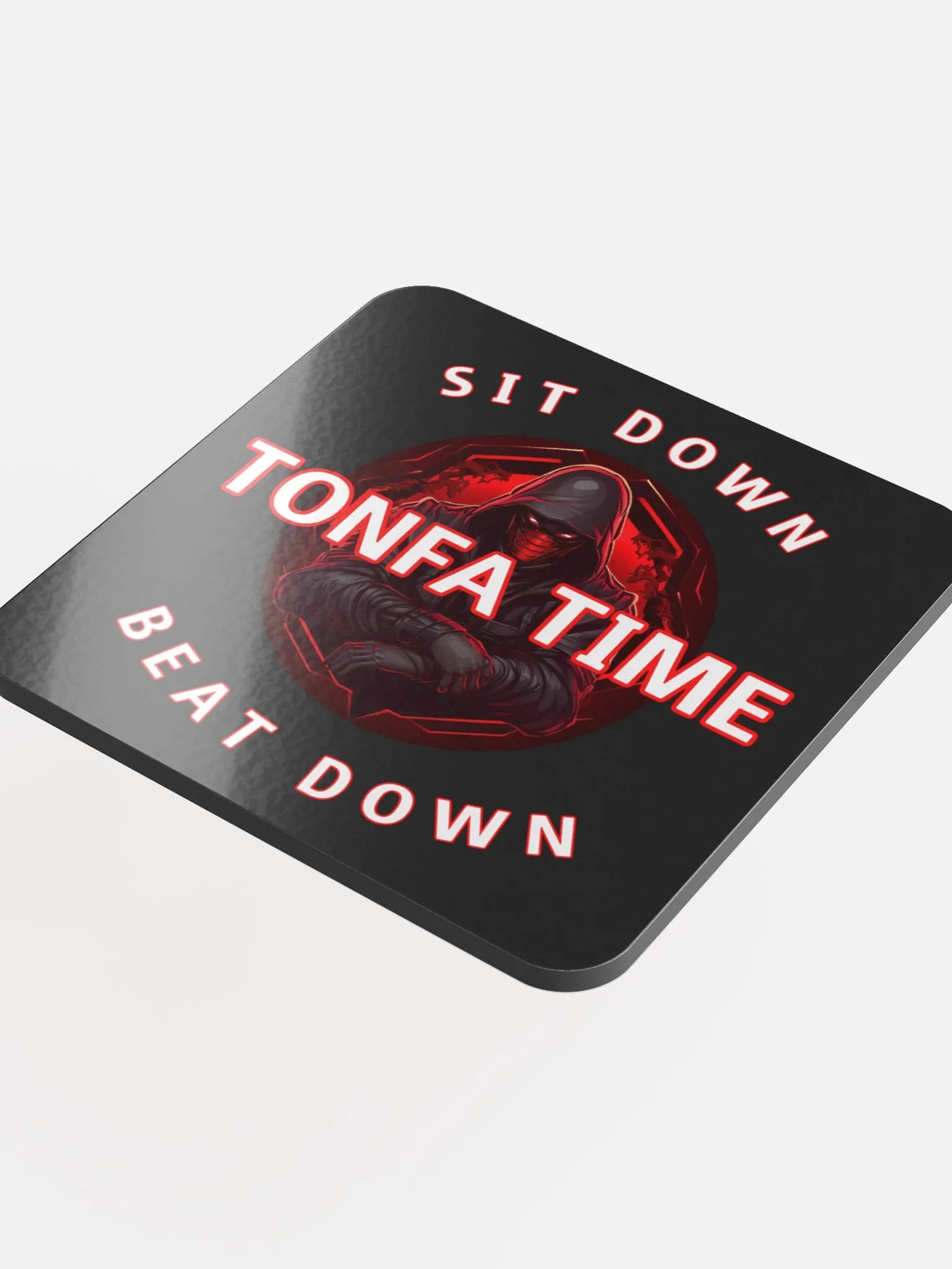 Intense Tonfa Time Cork Coaster product image (4)