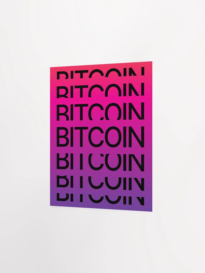 Bitcoin Expansion Poster (gradient) product image (2)