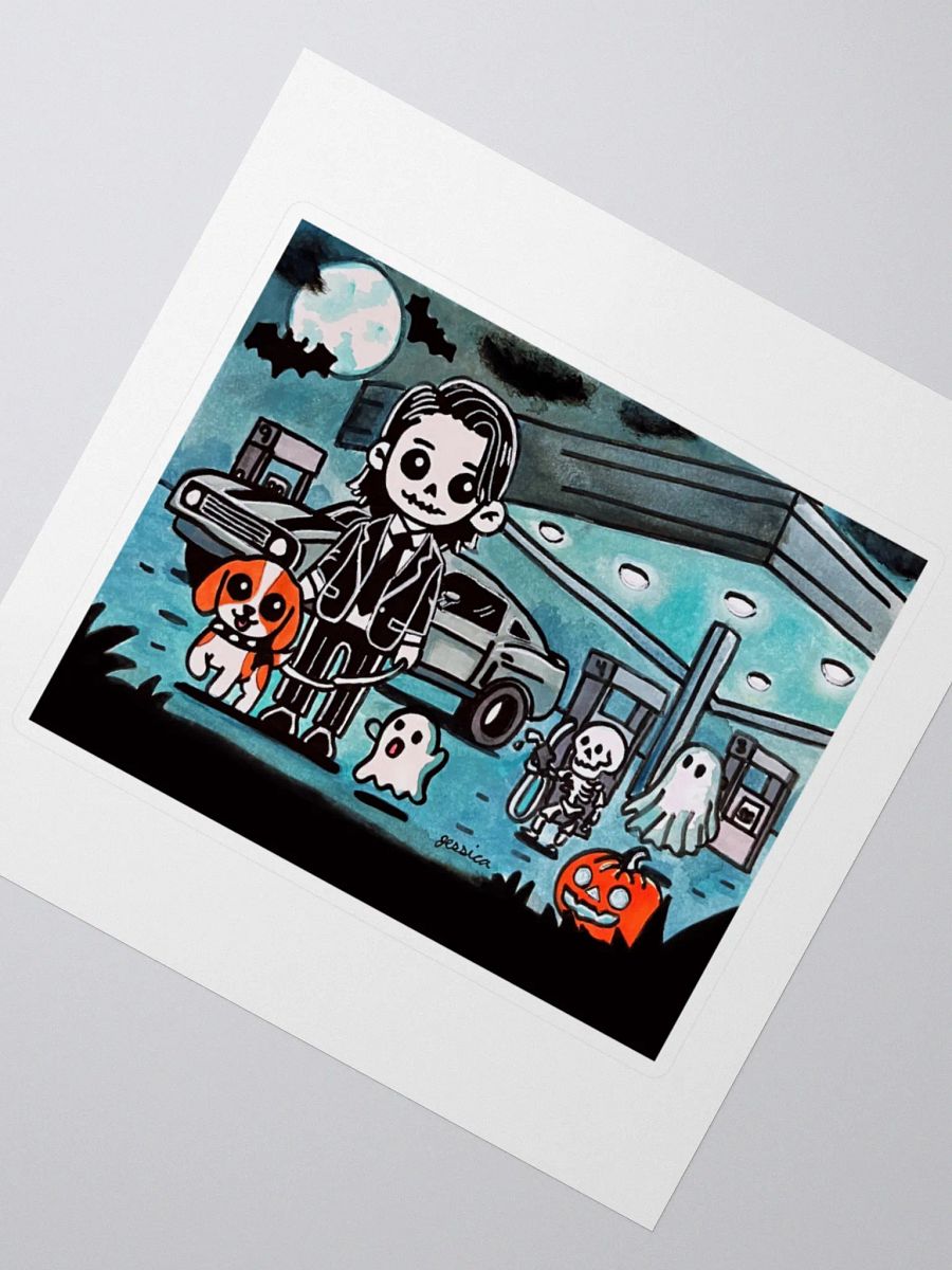 Midnight Refuel Sticker product image (2)