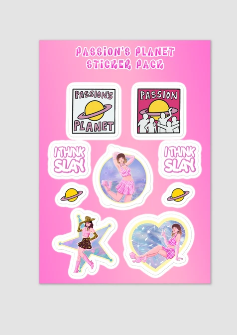 Passion's Planet Sticker Pack product image (2)