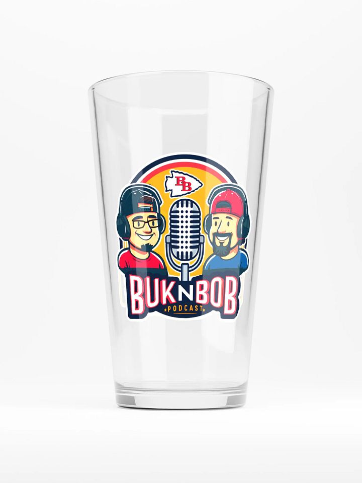 BUK N BOB Podcast Pint Glass Set product image (2)