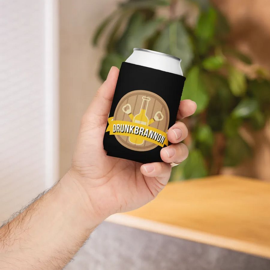 Drunk Koozie (black) product image (5)