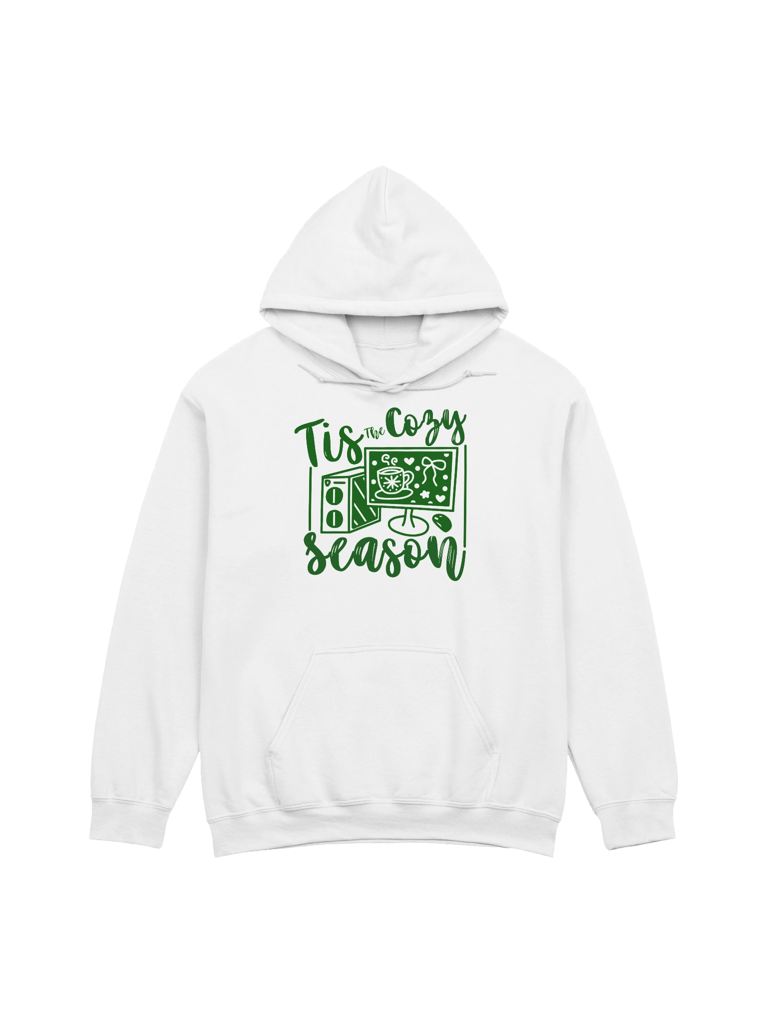 Tis The Season Hoodie - Green product image (30)