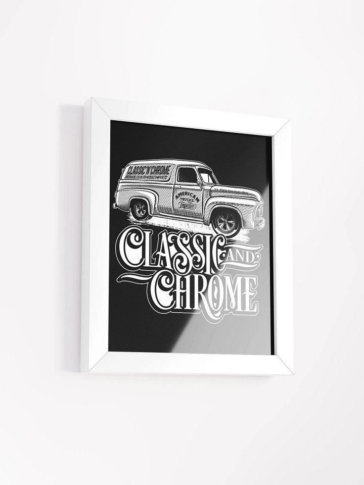 Classic N Chrome F100 Print weißer Rahmen product image (9)