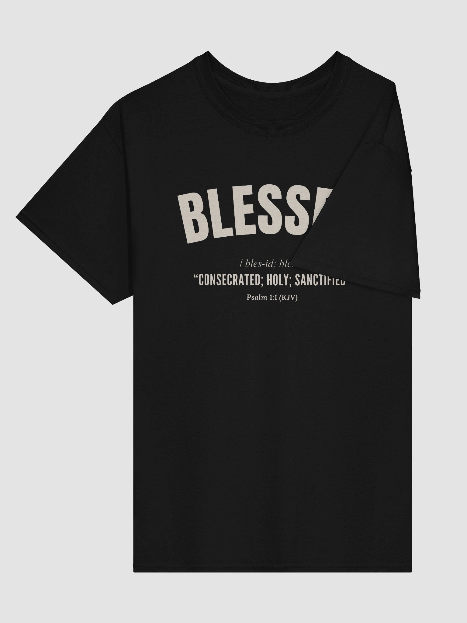 BLESSED Phonetic Representation T-Shirt product image (51)
