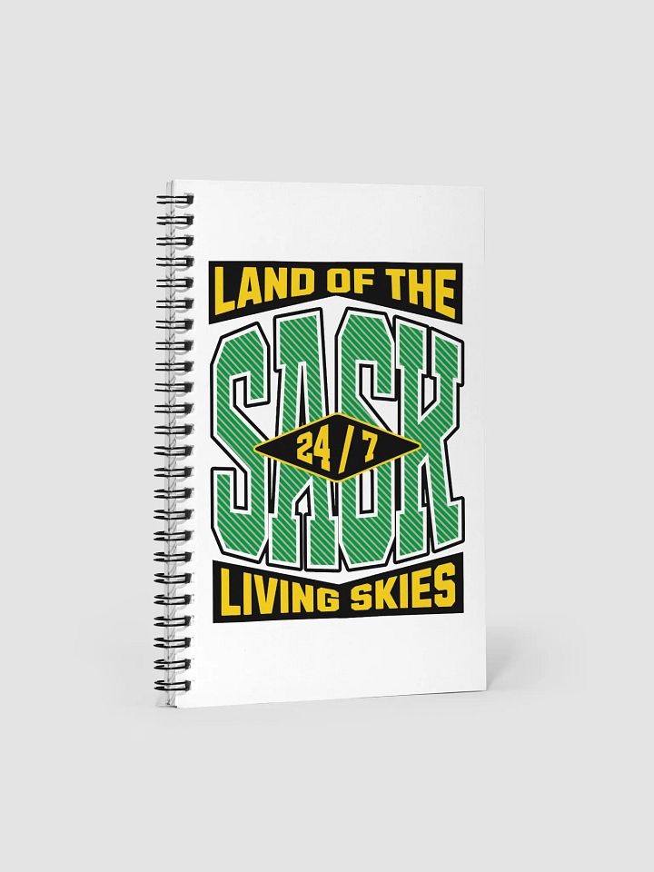 Sask Land Of The Living Skies 24/7 Spiral Notebook product image (2)