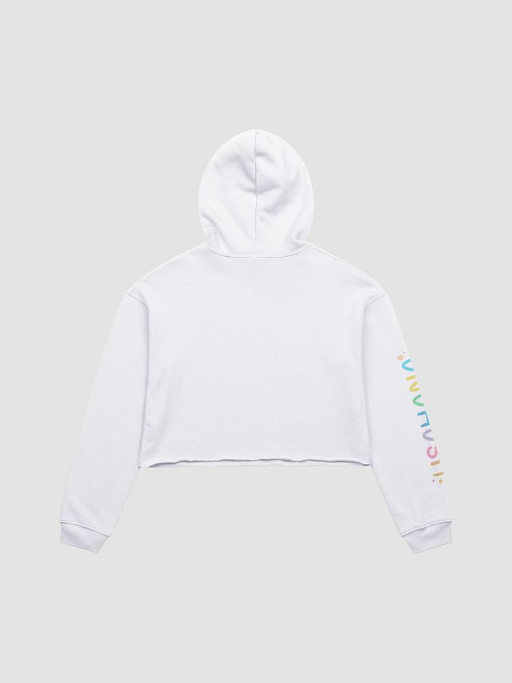 Rainbow Bunny Cropped Hoodie product image (7)