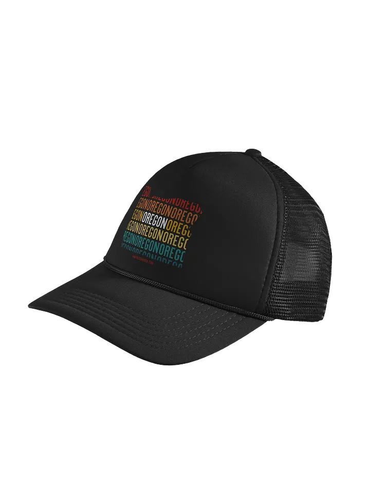 Oregon Vintage Sunset Foam Trucker Hat product image (2)