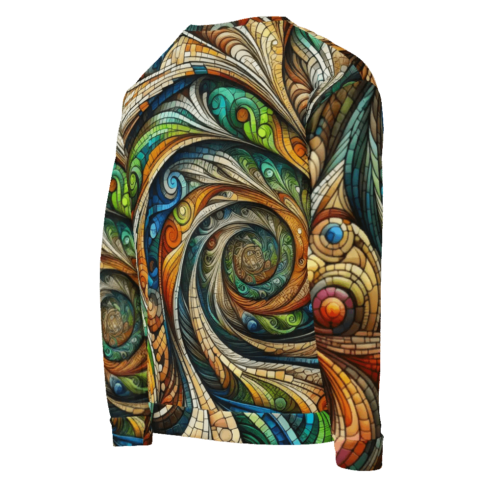 Colorful Patterns - All-Over Unisex Sweatshirt #6 product image (8)