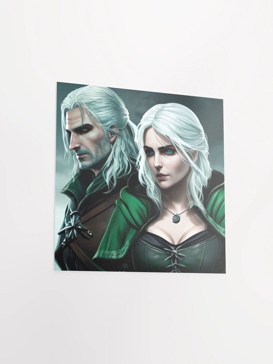 Monochrome Warriors Matte Poster product image (13)