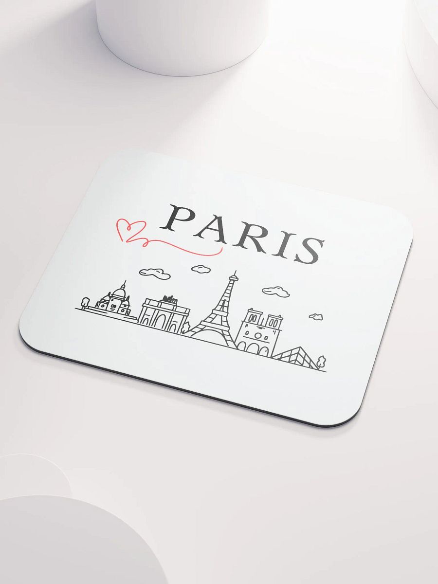 Love Paris with Monuments Mouse Pad product image (4)