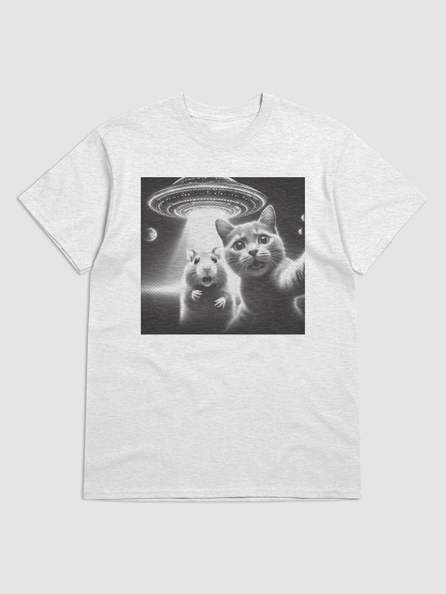 Surreal Cat Selfie With Hamster UFO product image (9)