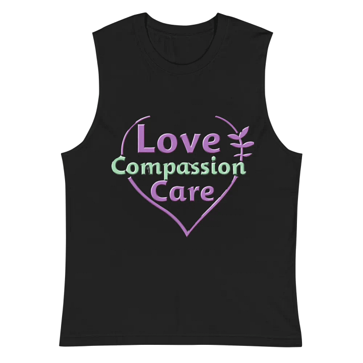 Love, Compassion, Care Heart Muscle Tank product image (3)