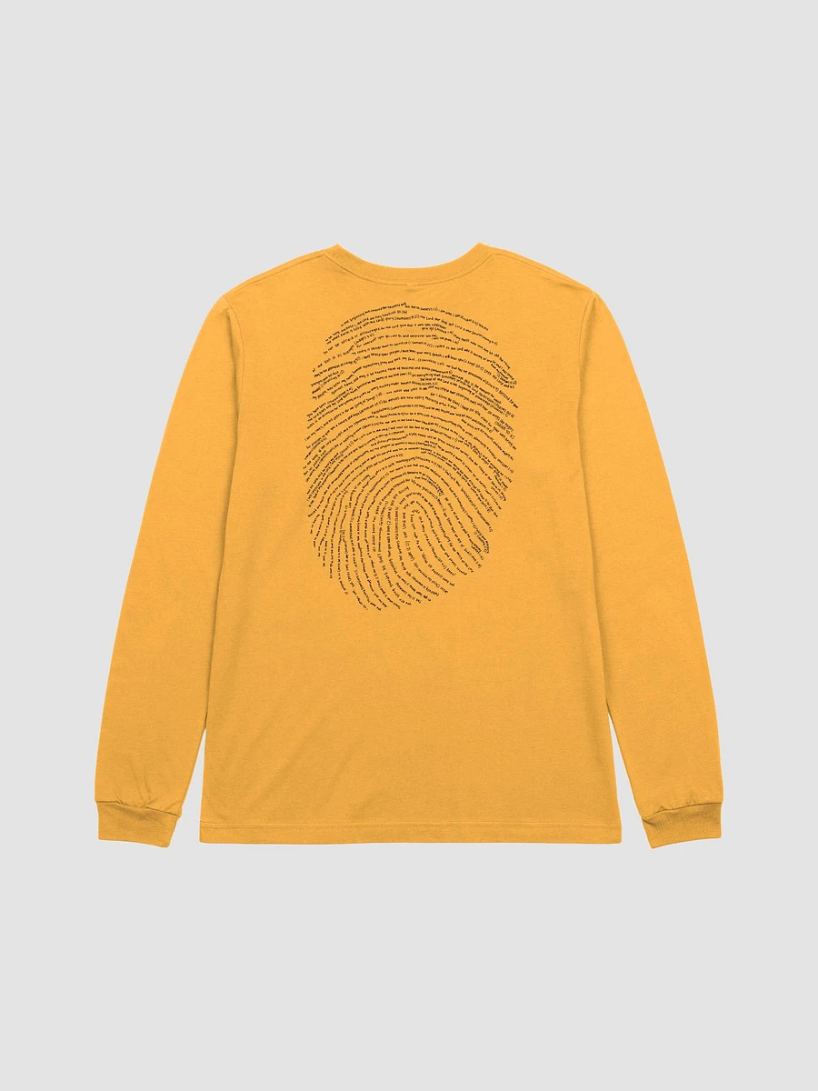 Fingerprint of God - Bella+Canvas Supersoft Long Sleeve T-Shirt product image (5)
