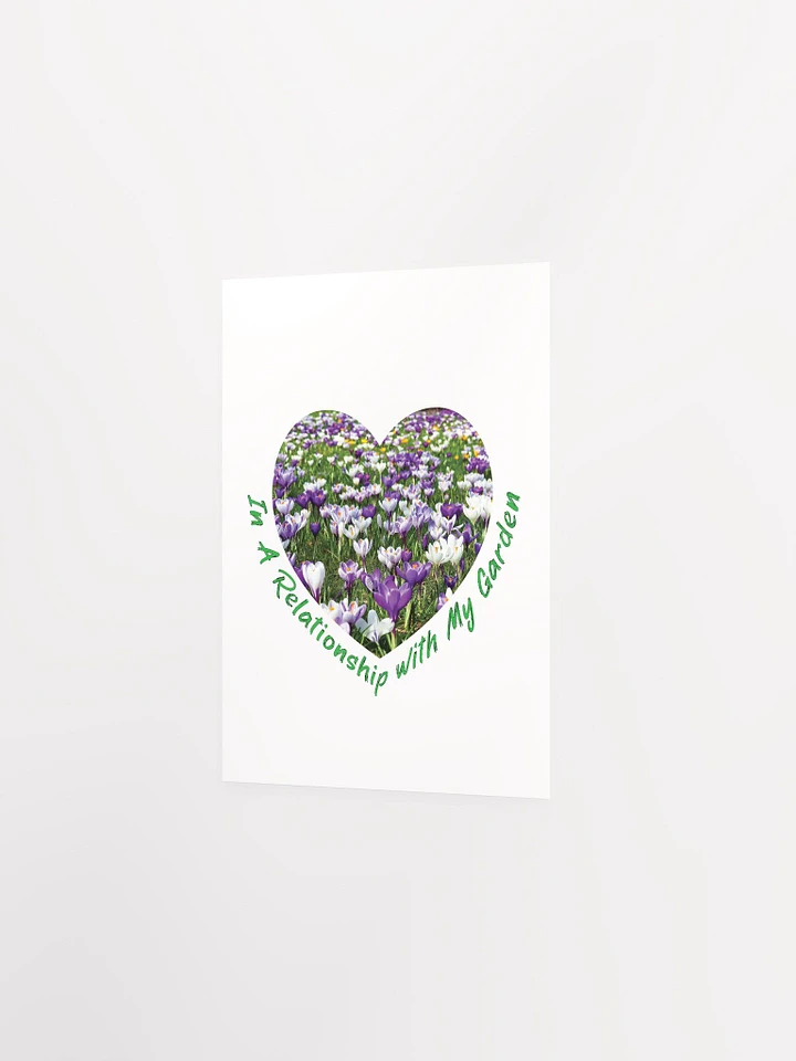 In A Relationship with My Garden Heart Poster product image (9)