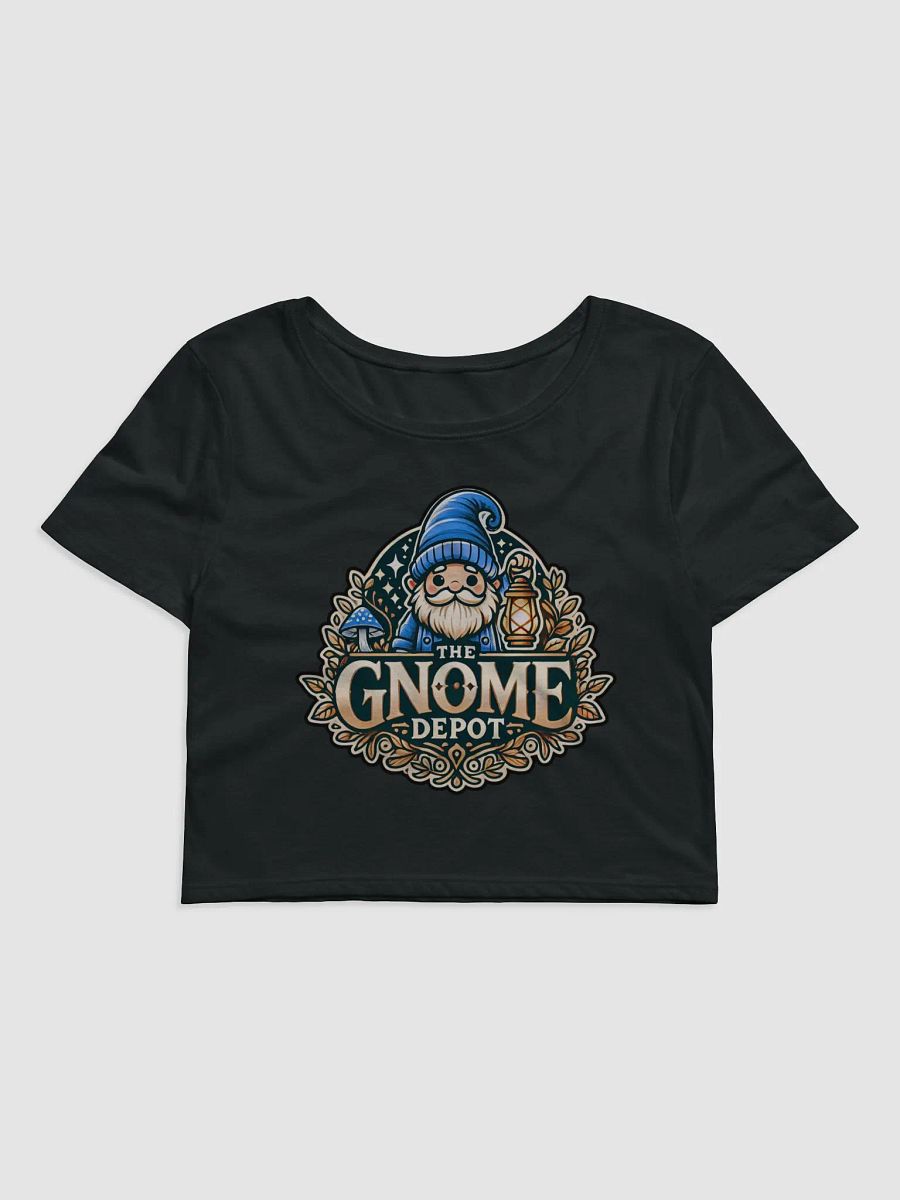 The Gnome Depot Bella+Canvas Women's Crop Tee product image (1)