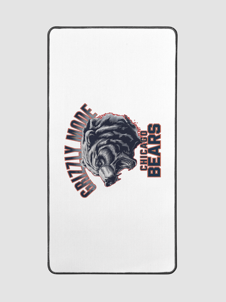 Grizzly Mode" Chicago Bears Desk Mat | NFL Home Locker product image (2)