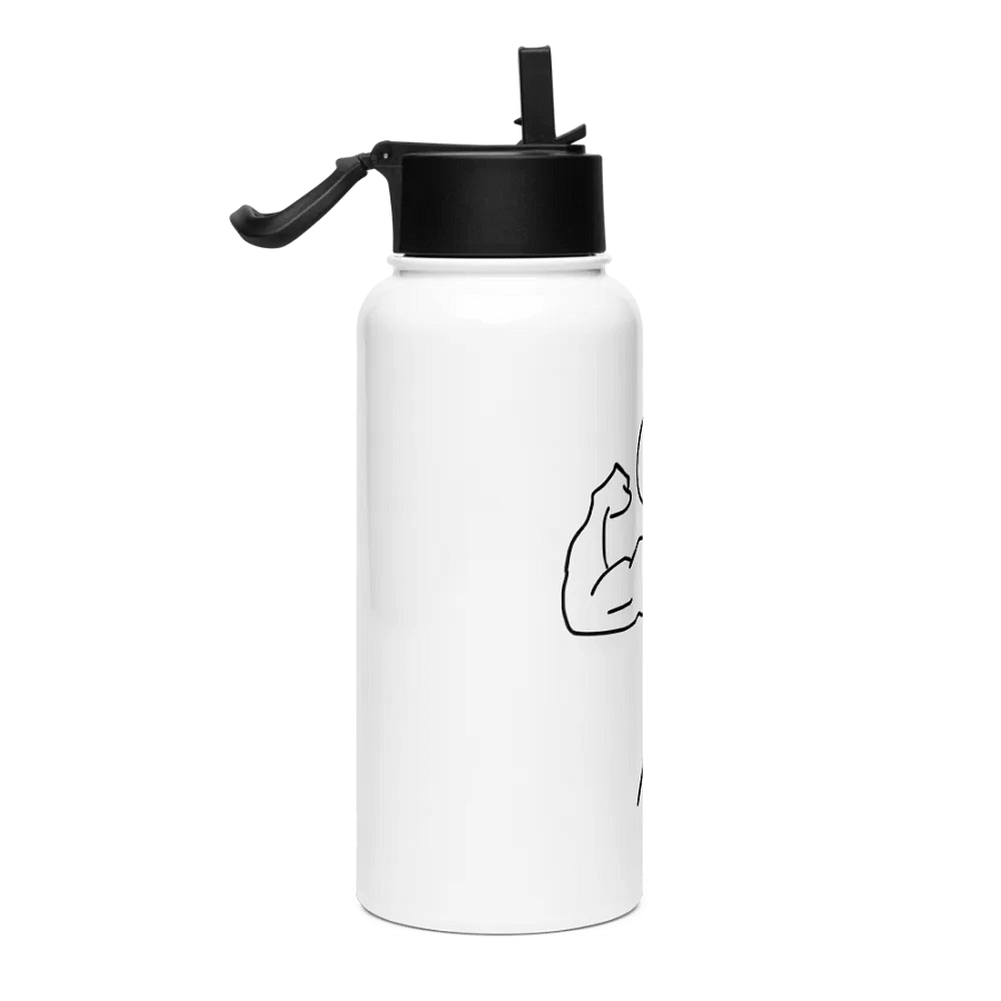 Bulked Up Stainless Steel Water Bottle product image (4)