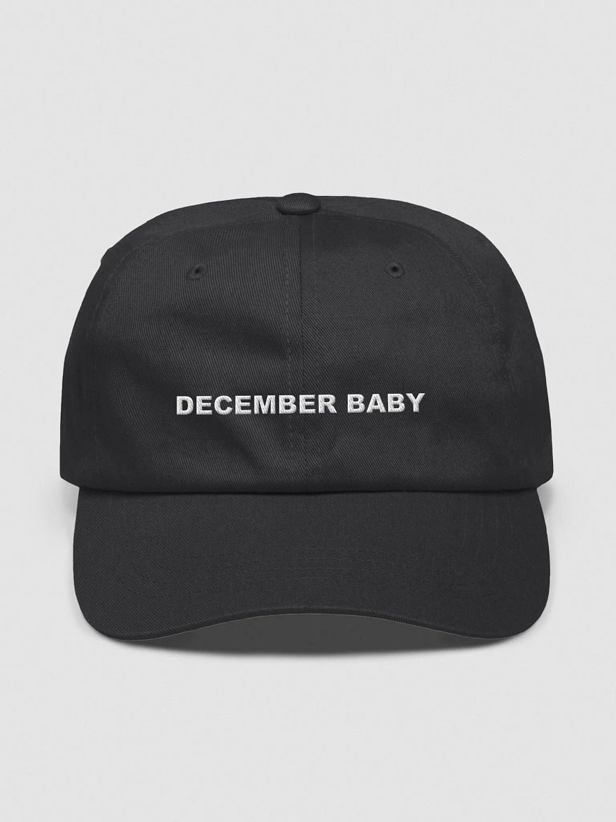 December Baby Baseball Cap product image (1)