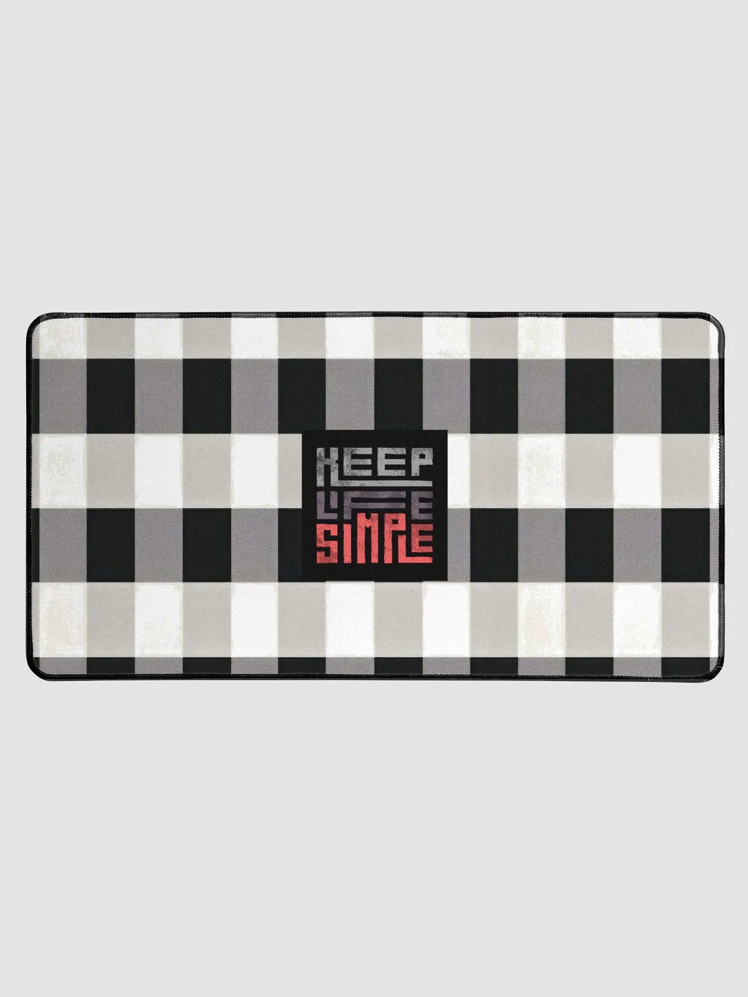 'Keep Life Simple' Desk Mat product image (1)
