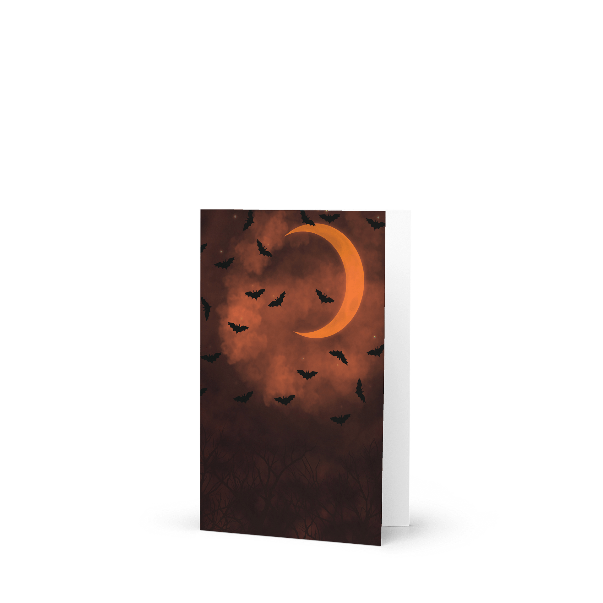 Moonlit Bats Greeting Card product image (1)
