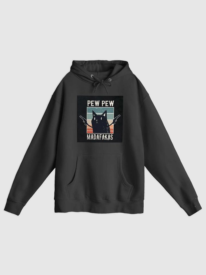 Meme Pew Pew Madafkas Cat Hoodie product image (7)