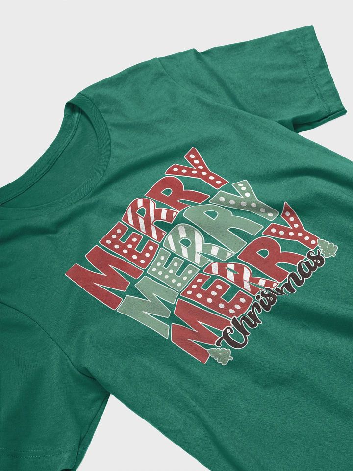 Merry Merry Merry Christmas Tee product image (2)
