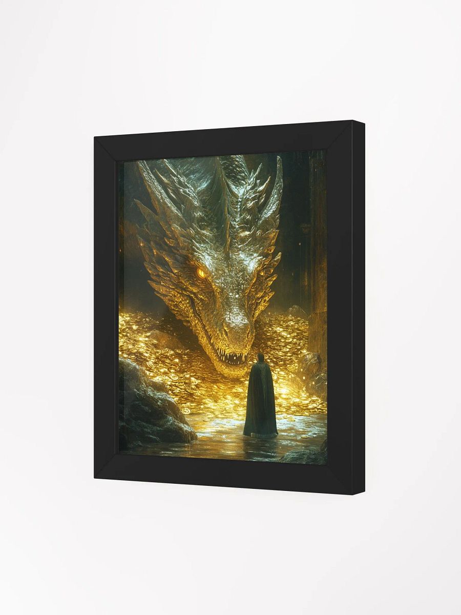 Treasure of the Fire Drake - Framed High-Quality Matte Poster product image (45)