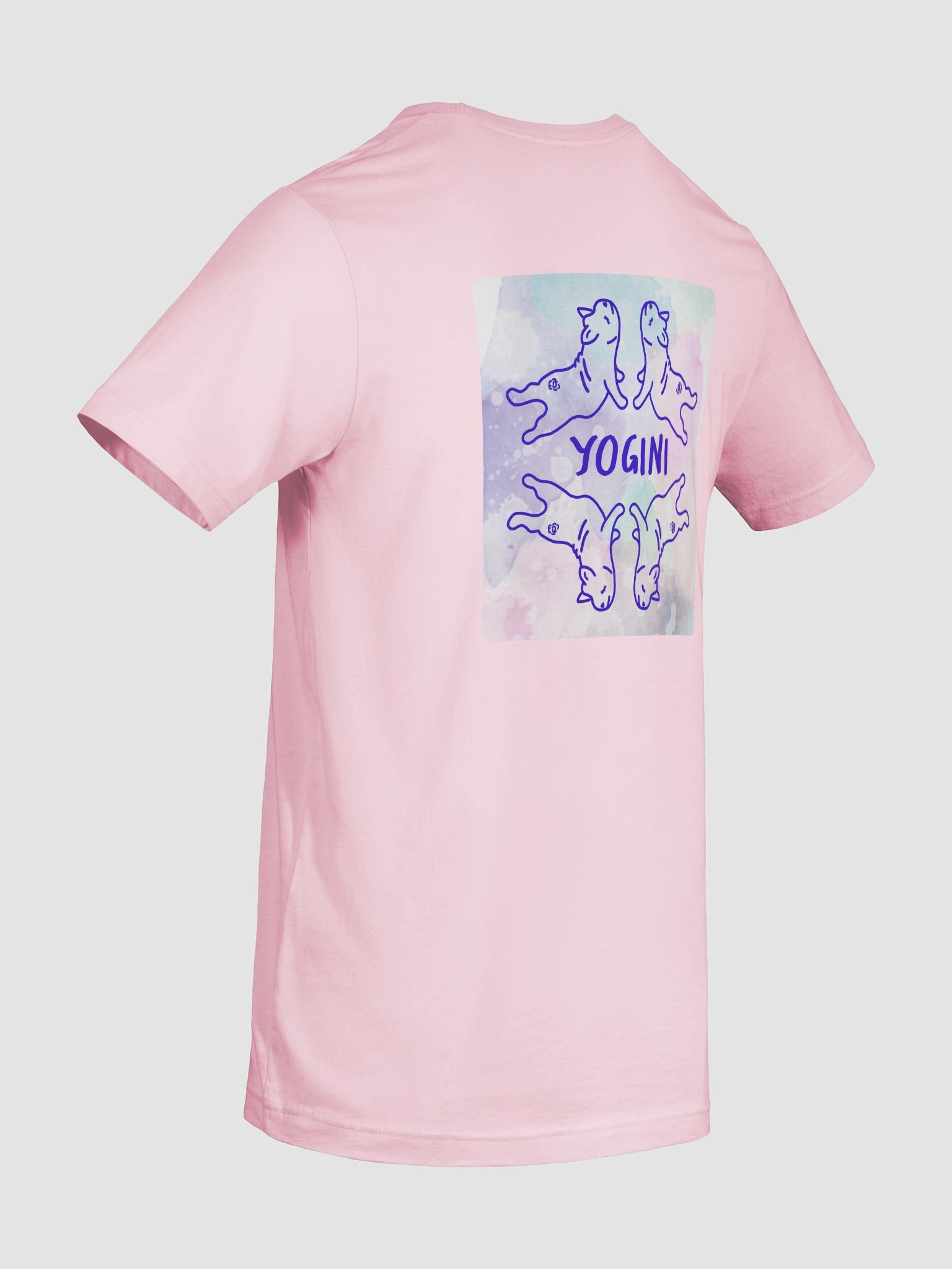 Yogini Quad Purple (Unisex Tee) product image (5)