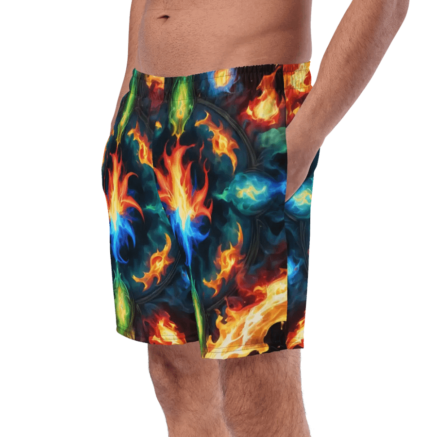 Ethereal Flame All-Over Swim Trunks product image (9)