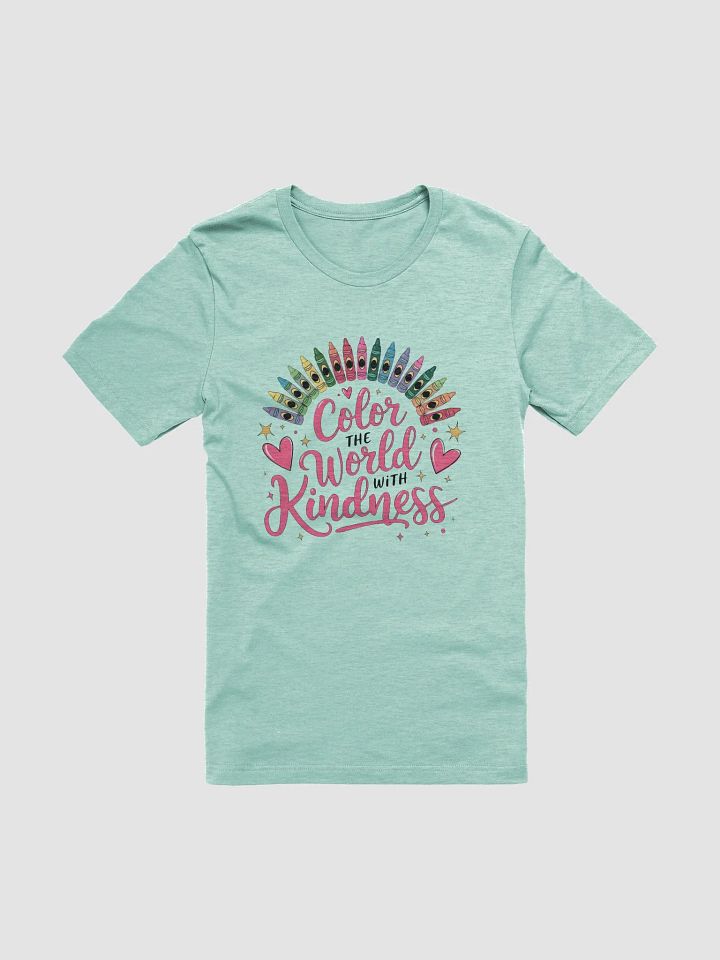 Color the World with Kindness - Teacher Tee product image (5)
