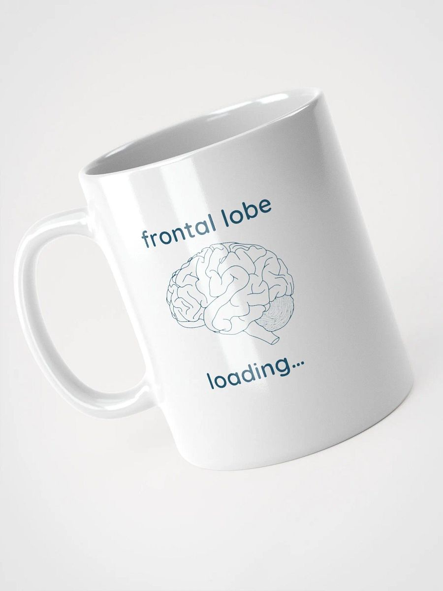 frontal lobe loading... mug (teal) product image (7)