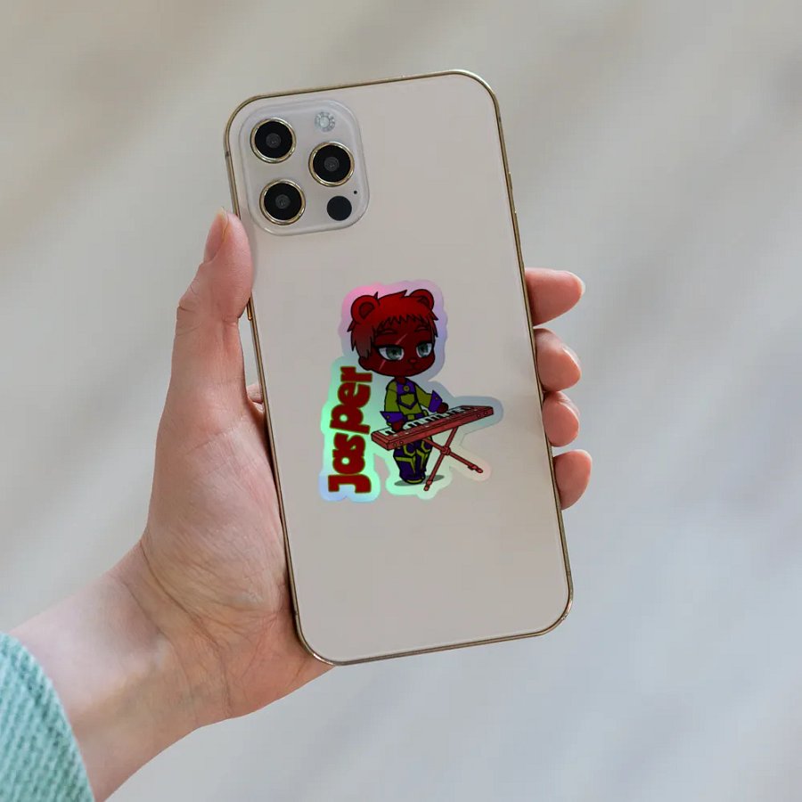 Jasper - Shadow Bears - rainbow sticker product image (6)