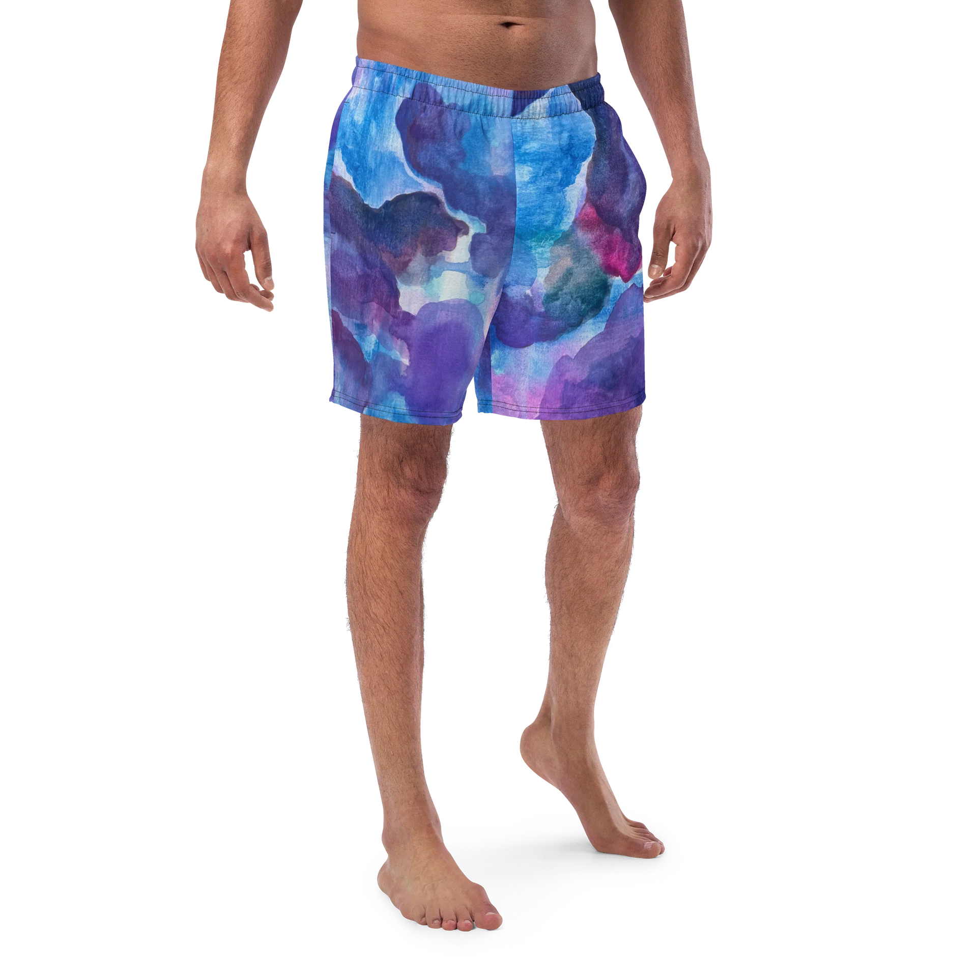 Bluesy Watercolor Men Trunks product image (1)