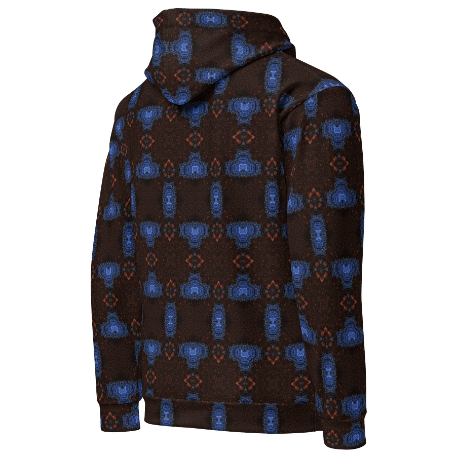 Night Circuit – Azure Pulse Edition Unisex Hoodie product image (5)