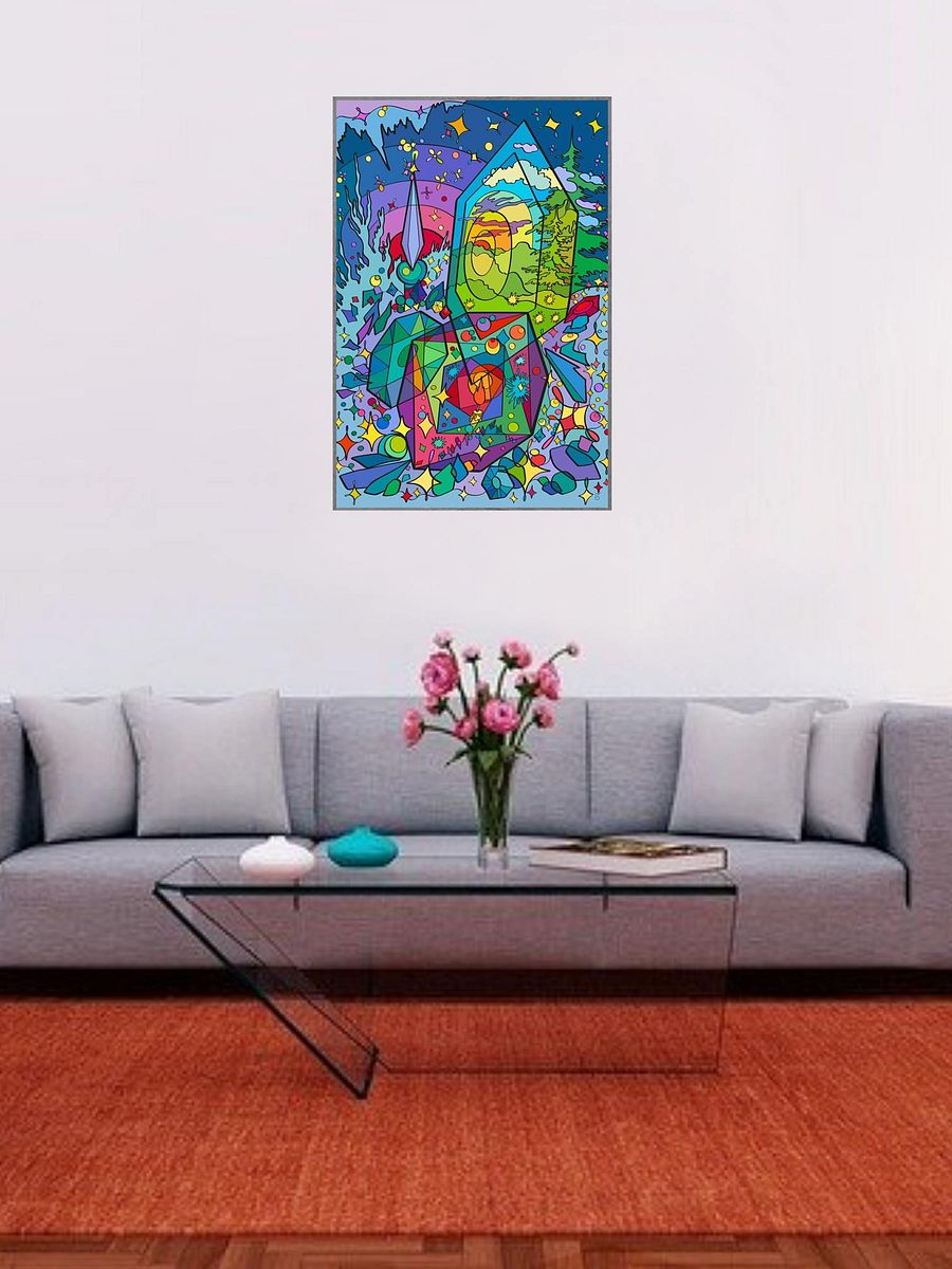 Vibrant Matte Poster Print - Prism of Times product image (7)