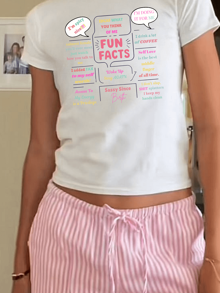 Fun Facts Playful T-Shirt product image (1)