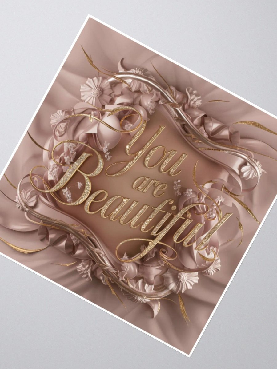 You Are Beautiful, Self-discovery and Empowerment Stickers product image (4)
