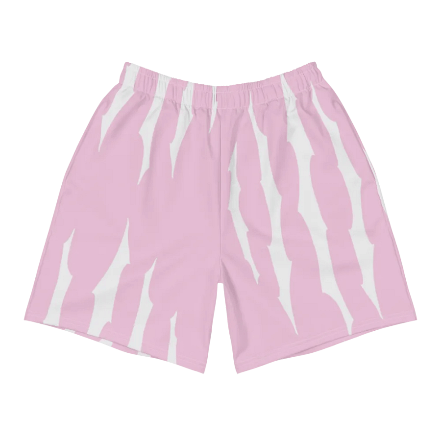 [ ITZJOEL44 ] PINK/WHITE Athletic Shorts product image (1)