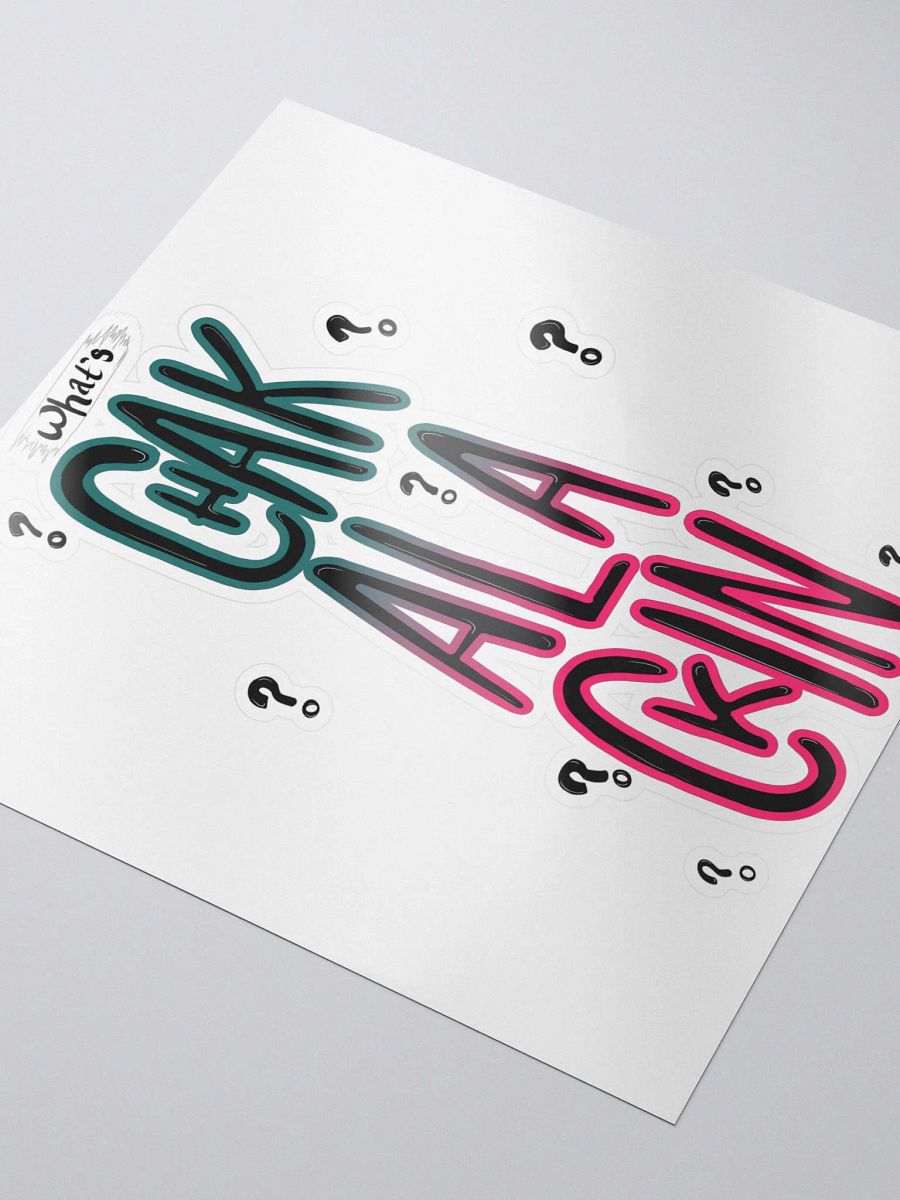 What's Chak A Lackin (Stickies) product image (3)