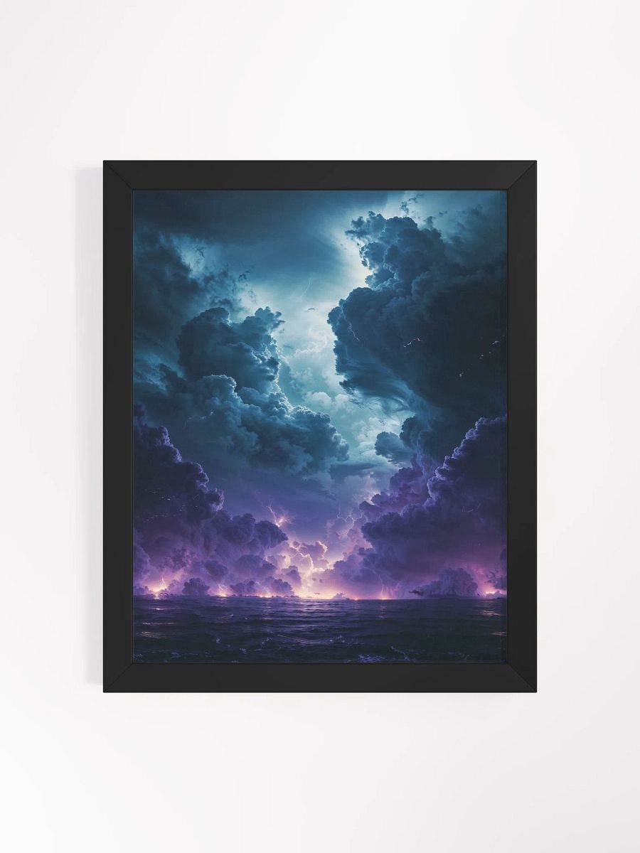 Where Thunder Sleeps Framed Print product image (6)