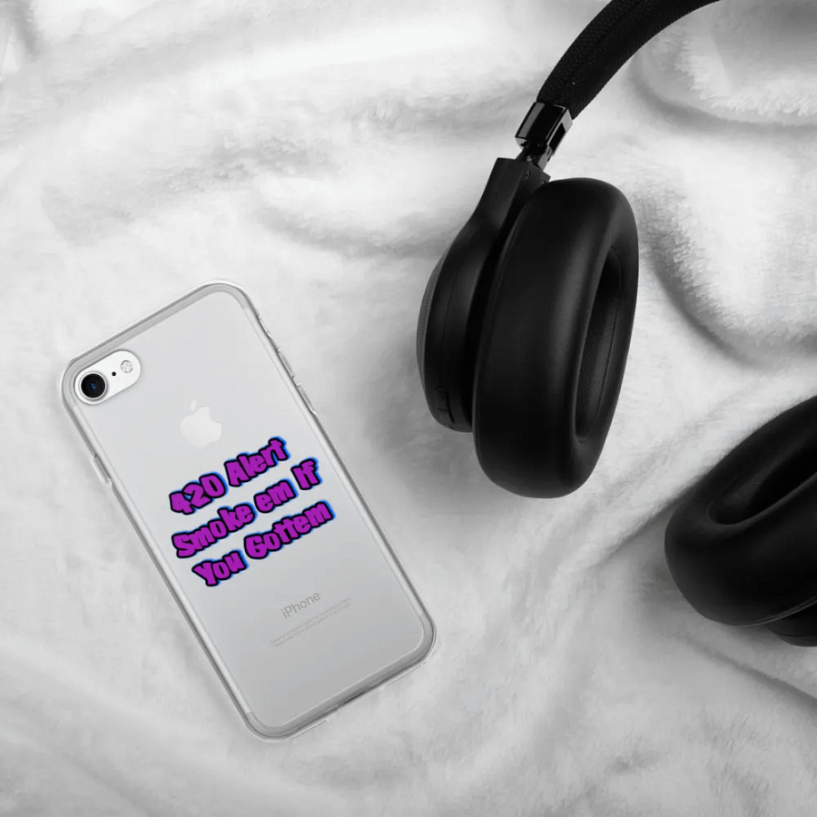 420 Alert Purple Smoke iPhone® Case product image (600)