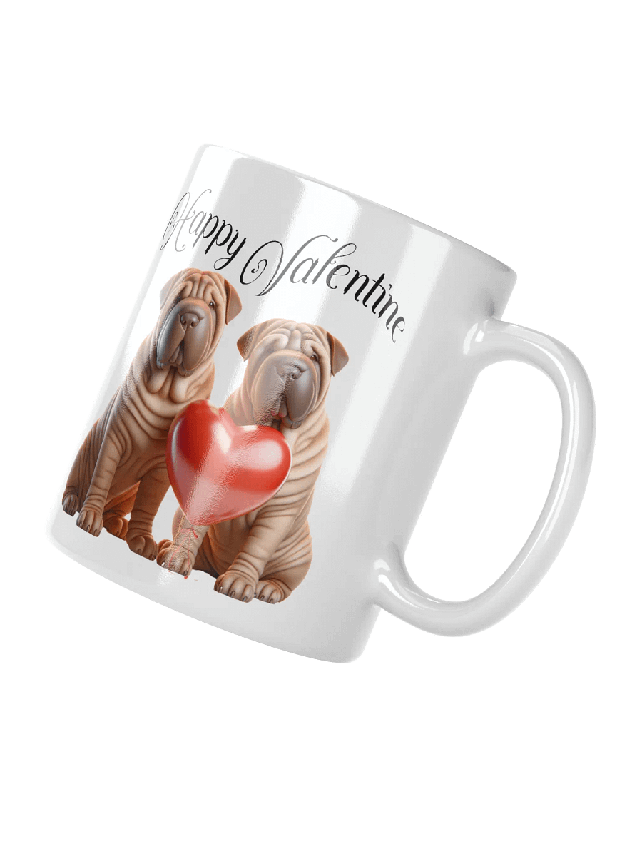 Romantic Valentine Shar Pei Mug product image (3)