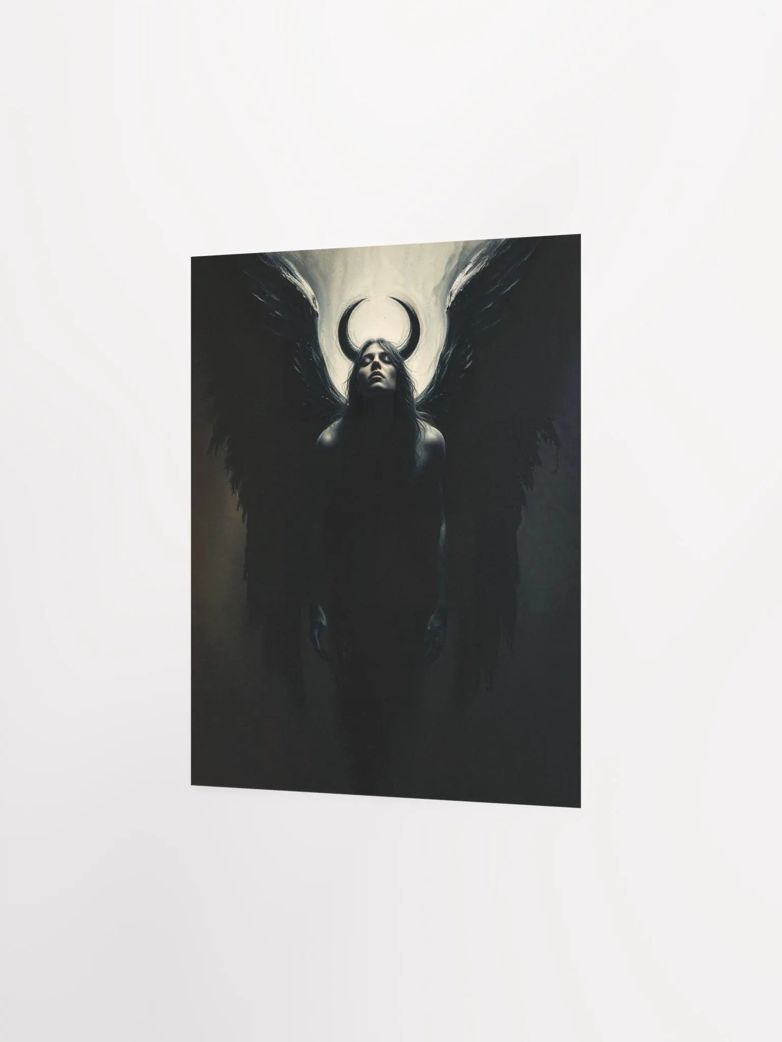 Ethereal Dark Angel Matte Poster product image (21)