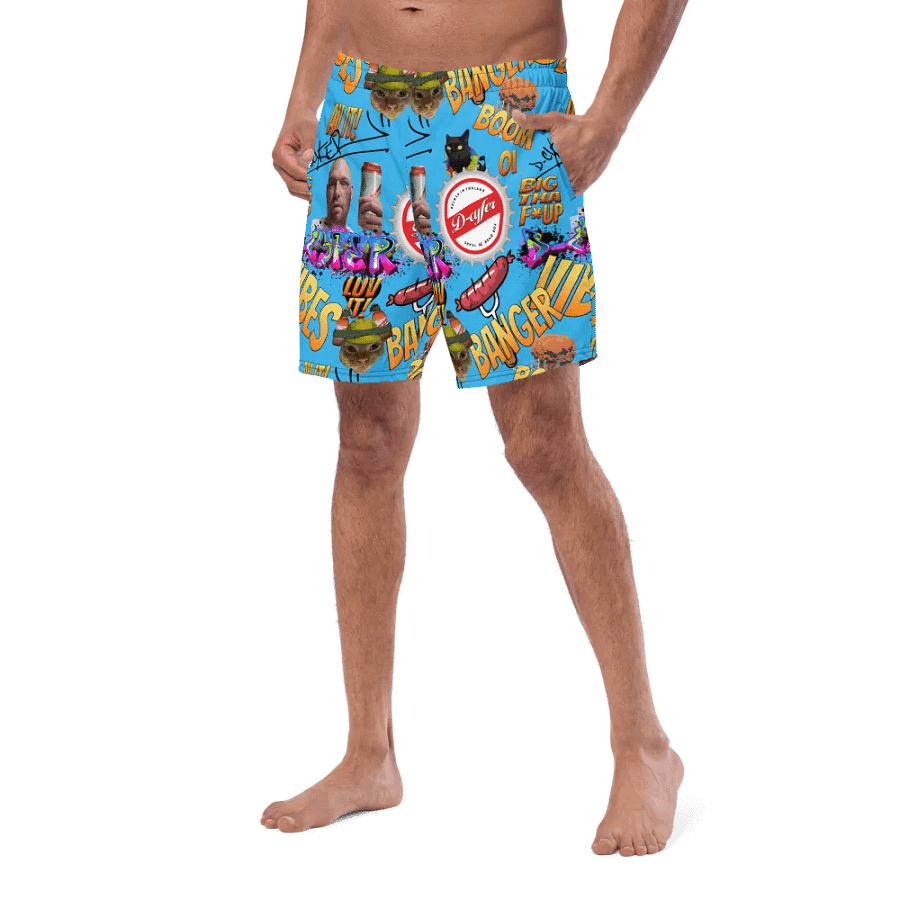 Emote Bomb Trunks Blue product image (5)