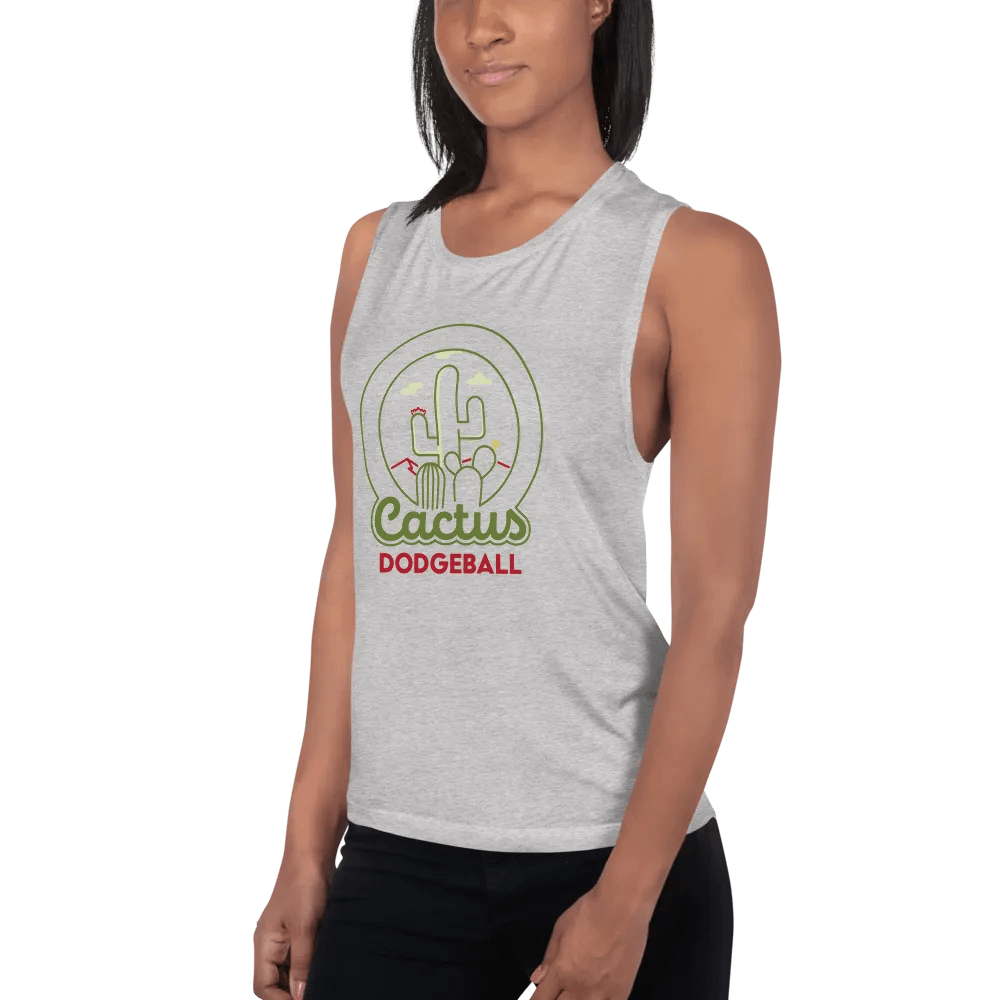 Cactus Dodgeball Women's Muscle Tank product image (20)