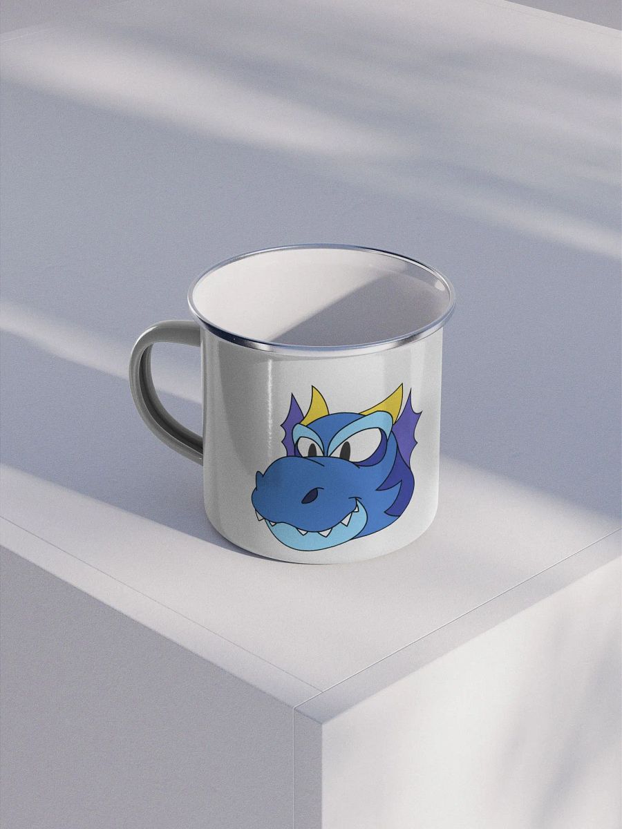 Happy Dragon Enamel Mug product image (1)