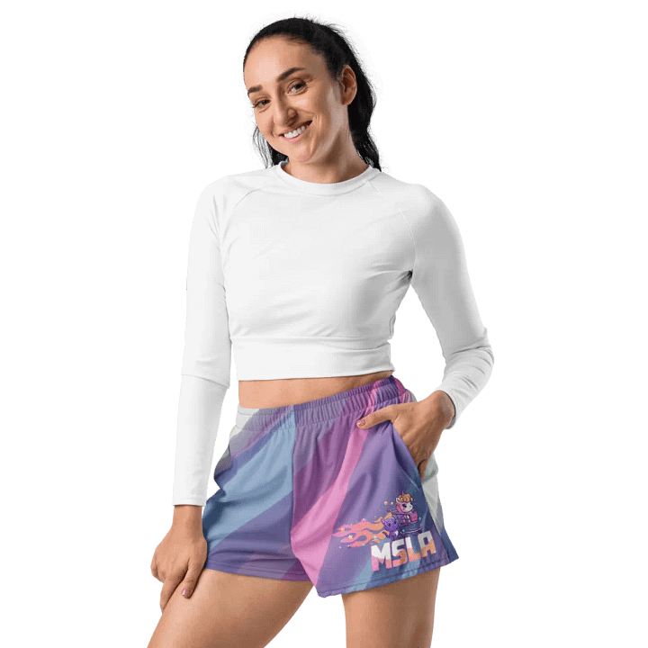 MSLA Sparkles Amigos - Women's Athletic Short Shorts product image (1)