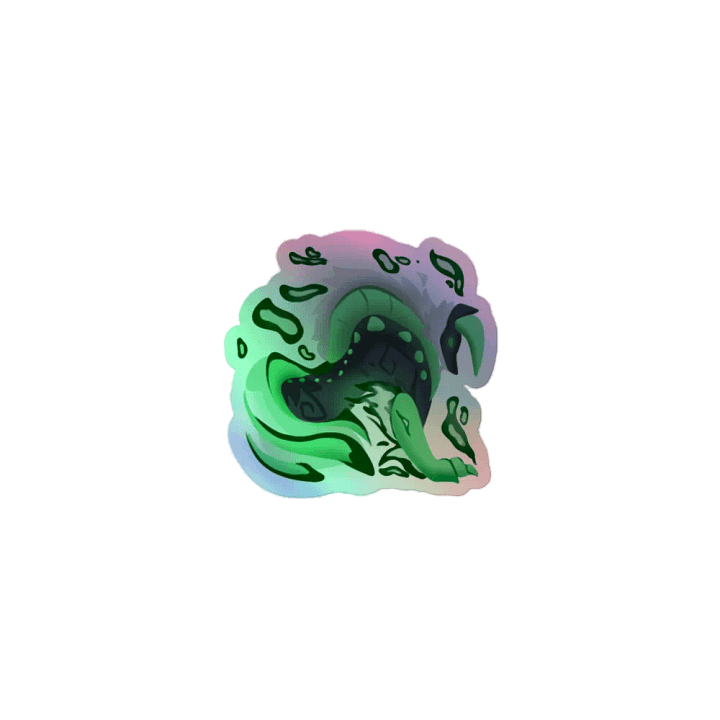 ⚡Spiritual Zinogre Holographic Sticker product image (1)